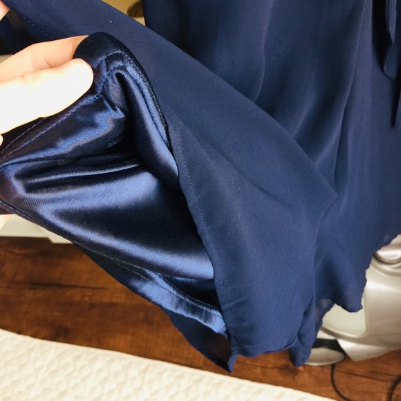 Lotus navy dress romper - Picture 6 of 7